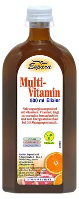 Obrázok produktu pre Espara Multivitamínový elixír 500 ml