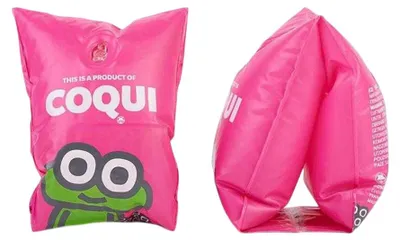 Image de Manches de natation Coqui S-017 roses pour enfants
