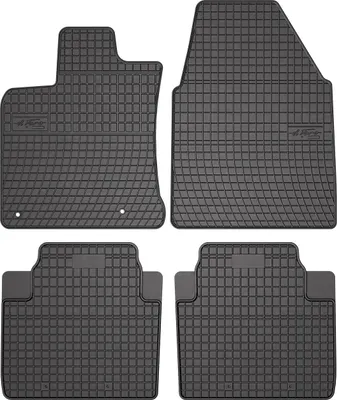 Zdjęcie produktu dla 2008-2014 Nissan Qashqai +2 J10 dywaniki gumowe czarne 4 szt