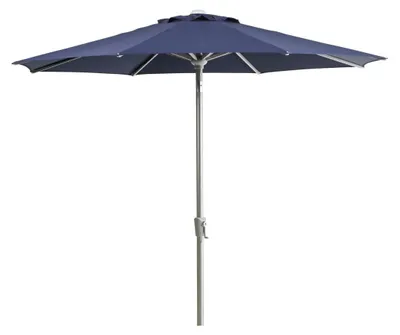 Produktbild von Sonnenschirm Abriola 270 x 258 x 270 cm Polyester Aluminium Blau