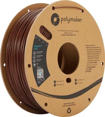 Obrázek produktu pro Polymaker PolyLite PLA Filament Galaxy Dark Red 1,75mm 1KG