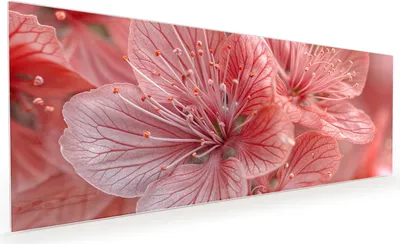 Produktbild von Küchenrückwand Spritzschutz Glas mit Motiv Blumenpracht 40 x 40 cm