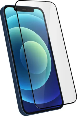 Obrázok produktu pre prio 3D ochrana displeja pre iPhone 12 / 12 Pro čierna