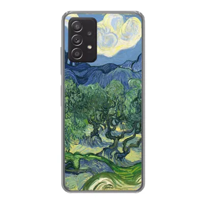 Produktbild von MuchoWow® Handyhülle Schutzhülle Hülle für Samsung galaxy a73 Die Olivenbäume - Vincent van Gogh Silikon Softcase Handy Hülle - Handyhülle