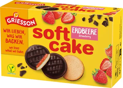 Produktbild von Griesson Soft Cake Erdbeere 300g