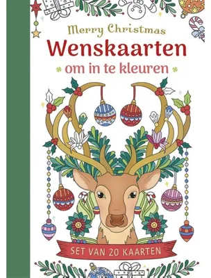Image de Cartes de vœux à colorier - Joyeux Noël