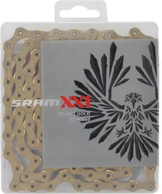 Produktbild von SRAM Fahrrad-Kette PC XX1 Eagle, 12-fach , 126 Glieder, gold