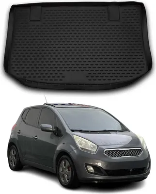 Image de Tapis de coffre pour Kia Venga 2010-2025 Schragheck Caoutchouc TPE