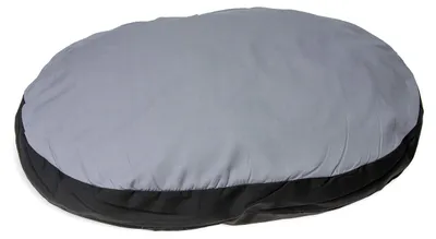 Produktbild von Karlie Kissen oval, 60x50x8 cm, grau-schwarz