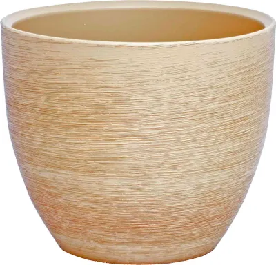 Produktbild von Keramik Blumentopf Pur antik sand Ø 14.0 cm Höhe 11. 0 cm