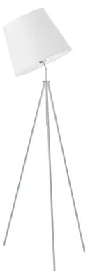 Zdjęcie produktu dla Lampa stojąca podłogowa przegubowa regulowana trójnóg z abażurem stożek DECO