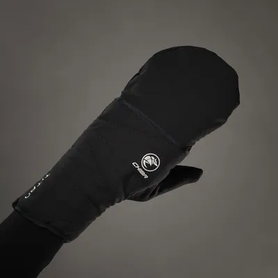 Imagen del producto de CHIBA Polarfleece Titan: Guantes para bicicleta, color negro, talla S, resistentes al viento, cálidos, con función táctil.