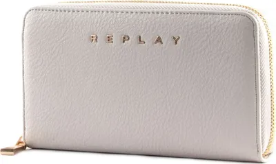 Produktbild von REPLAY Geldbörse Zip Around Wallet Light Grey hellgrau