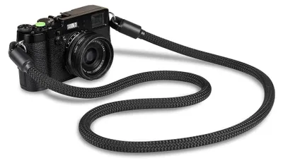 Produktbild von Kameragurt Kletterseil Riemen - Universal - 105 cm - Schwarz - Für DSLR und SLR