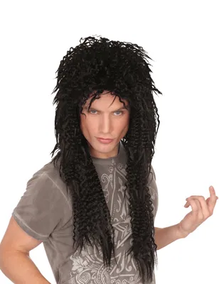Produktbild von Perücke 80's Rocker Cooper Schwarz