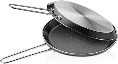 Image de Poêle à griller de 30 cm avec revêtement antiadhésif, adaptée à toutes les sources de chaleur
