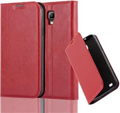 Zdjęcie produktu dla Etui Cadorabo do Samsung Galaxy S4 ACTIVE etui ochronne w kolorze czerwonym etui na telefon komórkowy pokrowiec z magnetycznym zamknięciem