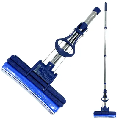 Zdjęcie produktu dla GO! Mop ze stali nierdzewnej, higieniczna gąbka PVA