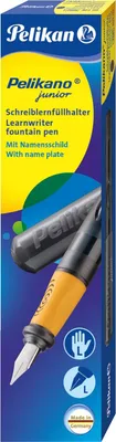 Produktbild von Pelikan Schulfüller Pelikano Junior P68L anthrazit in Faltschachtel