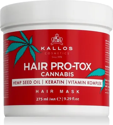 Obrázok produktu pre Kallos Hair Pro-Tox Cannabis maska na vlasy 275 ml