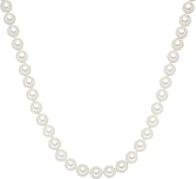 Produktbild von Rafaela Donata Perlen-Kette Sterling Silber Muschelkernperle 40,0 cm Basiskette + 5,0 cm Verlängerung 50110168