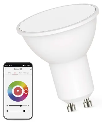 LED Lampe GoSmart MR16 / GU10 / 4,8 W (35 W) / 400 lm / RGB / dimmbar / Zigbee
