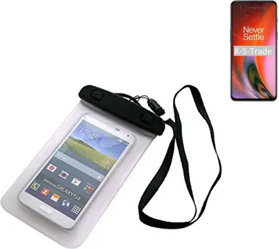 Produktbild von K-S-Trade Schutz Hülle Handy Hülle Kompatibel mit OnePlus Nord 2 5G Beach Bag wasserdicht 16cm x 10cm Schutzhülle Staub Sand Flachwasser Beachbag