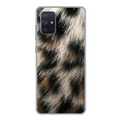 Produktbild von MuchoWow® Handyhülle Schutzhülle Hülle für Samsung Galaxy A51 5G Nahaufnahme Pantherdruck Silikon Softcase Handy Hülle - Abbildung