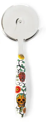 Image de Excelsa pizzascheneider Calavera stahl bunt