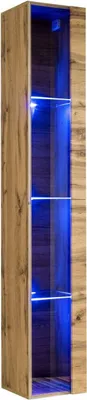 Produktbild von Glasvitrine RIONATA 6 – Eiche Wotan