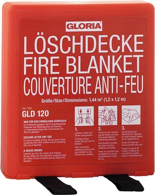 Produktbild von GLORIA Löschdecke GLD120 (D/GB/F)
