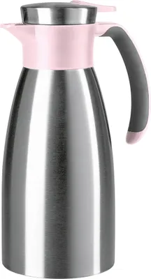 Produktbild von emsa Isolierkanne SOFT GRIP 1,0 Liter Edelstahl / rosa