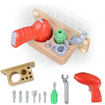 Produktbild von Masterkidz 8-teiliges Schraubendreher-Werkzeugset für Stammwissenschafts- und Kreativitätstafeln