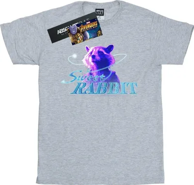 Immagine prodotto di Marvel - T-shirt da uomo "Avengers Infinity War Sweet Rabbit" BI12699 (XXL) (grigio)