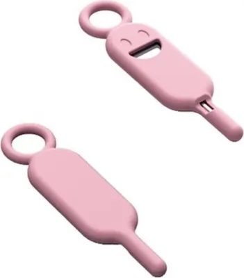Productafbeelding van Sleutelhanger, SIM-kaartnaald, roze