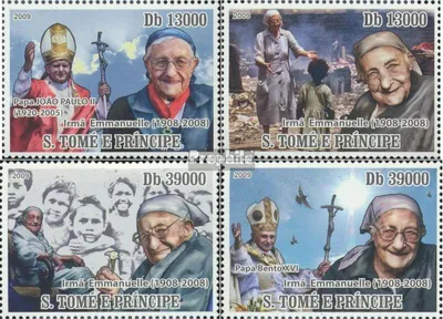 Produktbild von Briefmarken Sao Tome e Principe 2009 Mi 3847-3850 (kompl.Ausg.) postfrisch Soeur Emmanuelle