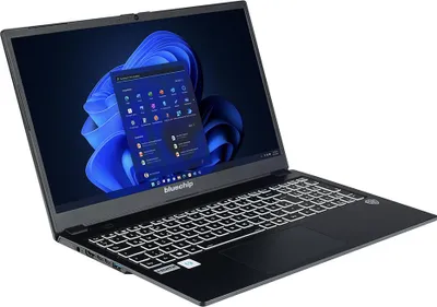 Image de bluechip TRAVELline 15W10 EDU Licence scolaire : nécessite un eLOE valide  Processeur Intel® Core™ 5 120U / jusqu'à 5,00 GHz, Windows 11 Pro (National Academic), écran IPS antireflet 15,6 pouces, 1 920 x 1 080, 16 Go de DDR5, SSD NVMe de 500 Go, Intel® Wi-Fi 7, Bluetooth