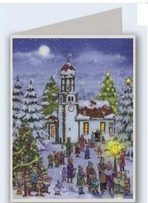 Immagine prodotto di Biglietto del calendario dell'Avvento n. 40144 CAPPELLA DI NATALE
