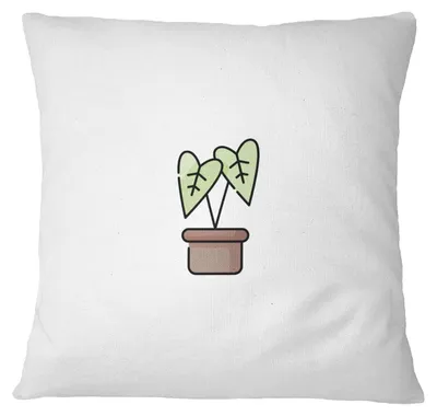 Kissenhülle 45x45 cm, Weiß, Polyester, für Sofa
