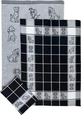 Obrázek produktu pro Utěrky Extra savá 50x70 cm Pejsci, 3 ks