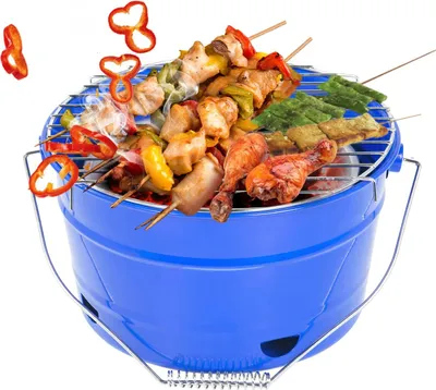 Produktbild von Tischgrill Holzkohle - Tischbarbecue Holzkohle - Tischbarbecue - Tischbbq - Tragbare Tischbbq