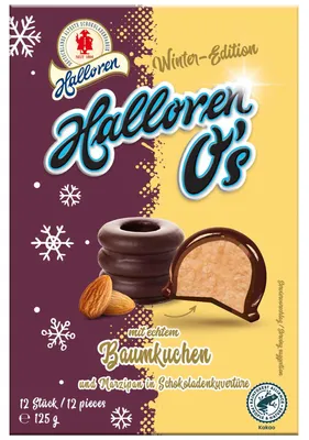Produktbild von Halloren O's Baumkuchen 125g