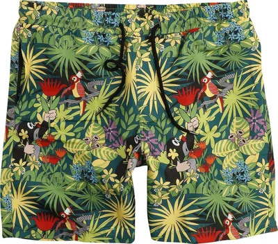 Produktbild von Der kleine Maulwurf Badeshort Herren Tropical multicolor XL