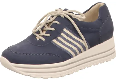 Produktbild von Waldläufer Sporthalbschuhe Formsohle modisch in blau, Gr. 8