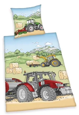 Zdjęcie produktu dla HERDING 4651243050, Koc do nakrycia w zestawie, Poszewka na poduszkę dołączona