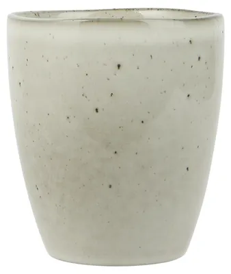 Produktbild von IB Laursen Becher DUNES Sand ohne Henkel Keramik Geschirr Tasse 250ml Cafe Latte