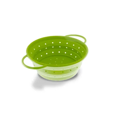 Produktbild von Coolinato faltbares Silikon-Sieb 16 cm grün