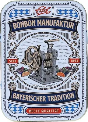 Produktbild von Edel Früchte-Mischung Bavaria Traditionsdose 90g