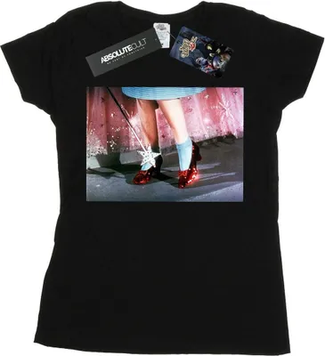 Produktbild von The Wizard Of Oz - "There's No Place Like Home" T-Shirt für Damen BI51157 (L) (Schwarz)