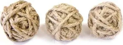 Produktbild von Deko-Schnurkugeln Tischdekoration beige 3cm - Einheitsgröße